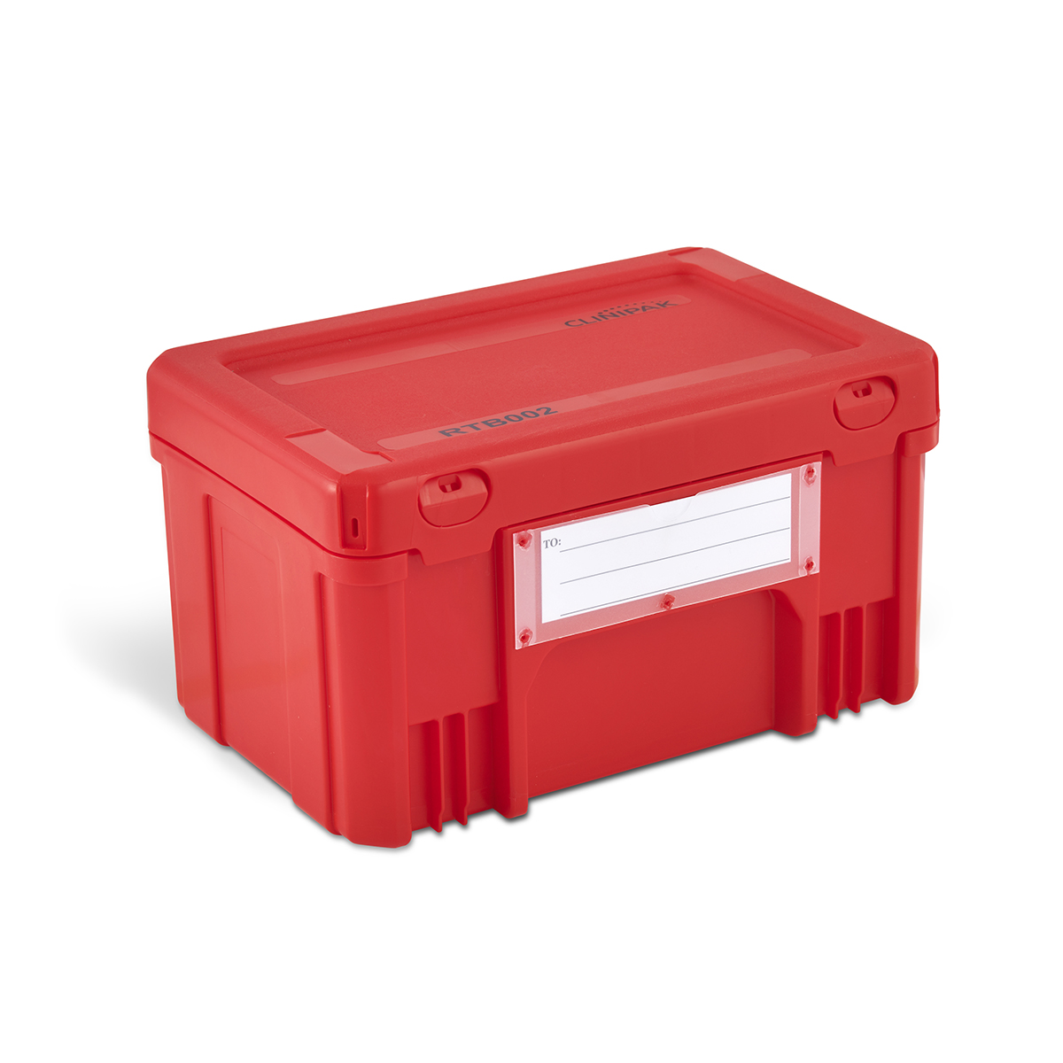 Red Transport Boxes Image